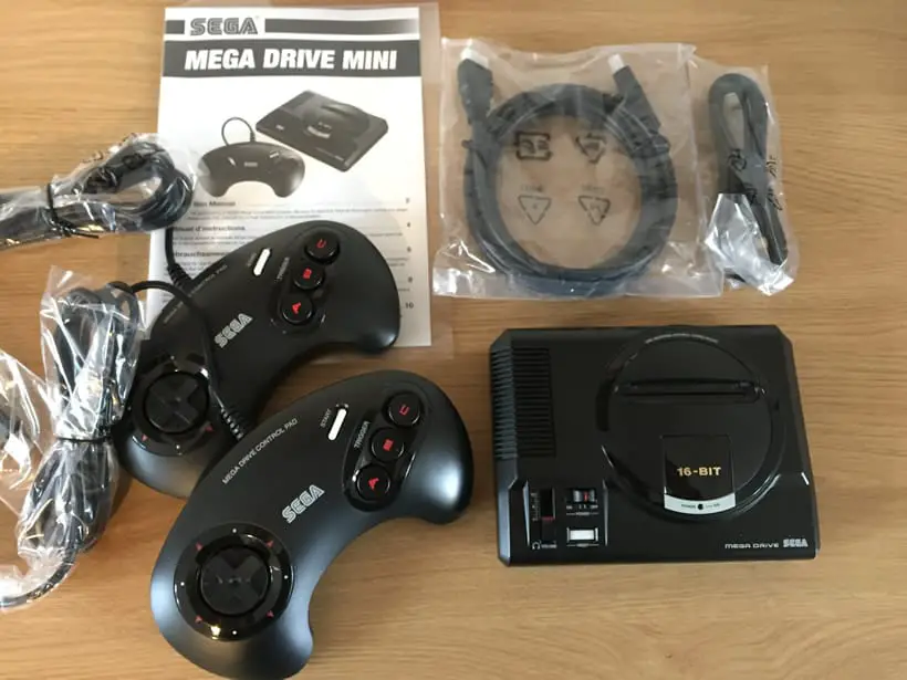 Sega Megadrive Mini Contents