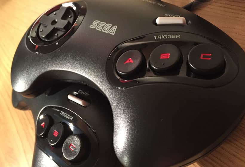 Megadrive Mini controllers