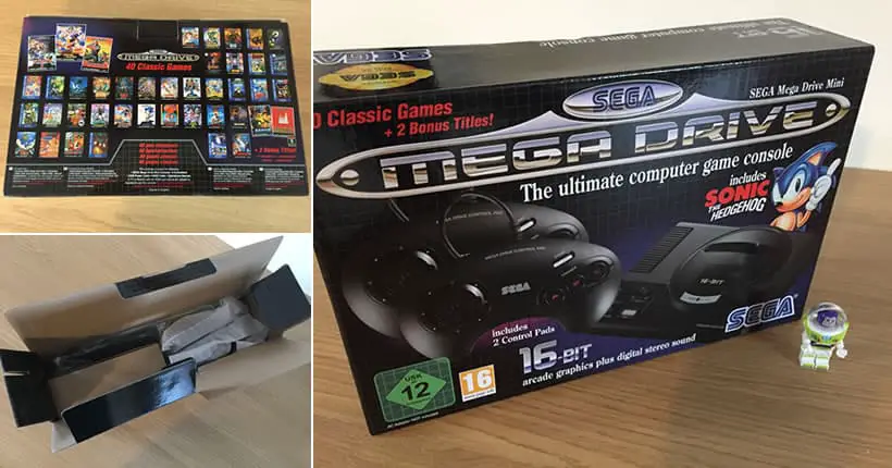 Sega Megadrive Mini Box