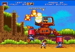 Gunstar Heroes screenshot