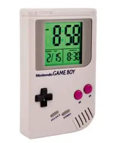 Gameboy alarm clock