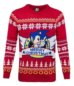 Sonic Christmas jumper