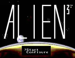 Alien 3 title screen