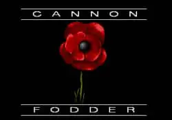 Cannon Fodder title screen