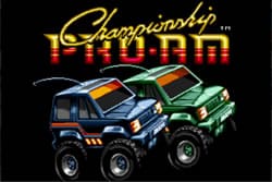 Championship Pro Am title screen