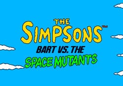 The Simpsons - Bart Vs THe Space Mutants title screen