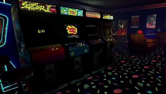 Retro arcade