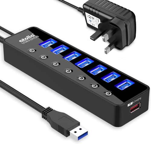 Powered usb hub